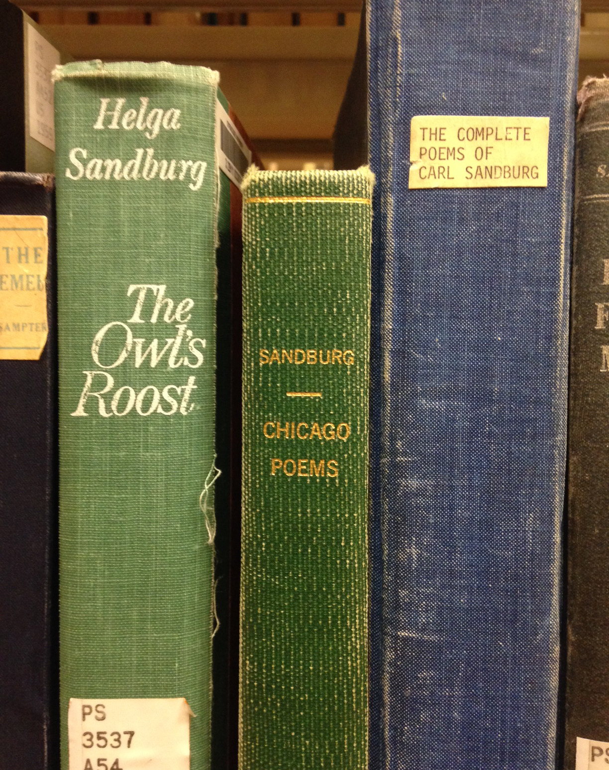 Chicago Poems by Carl Sandburg.