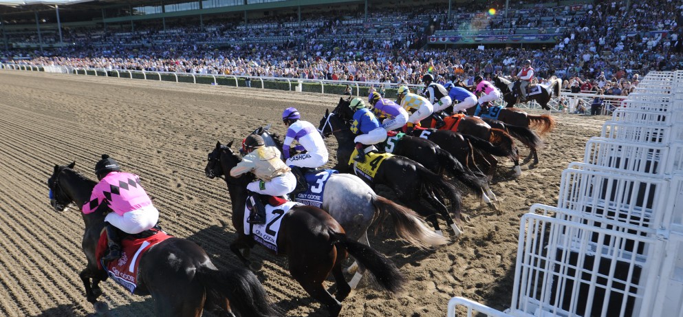 Santa Anita Park in Arcadia, California.