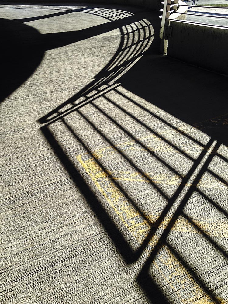 Parking Garage Sunlight (Photo by Francis DiClemente)