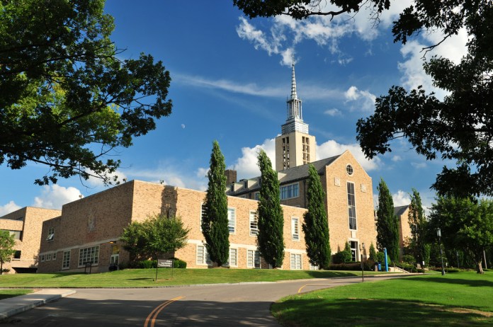 The campus of St. John Fisher College. Photo by St. John Fisher College