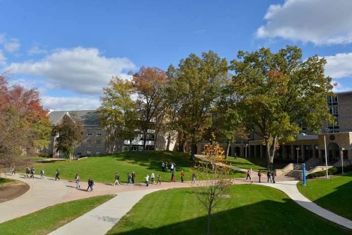 St. John Fisher College in Rochester, New York. Photo by St. John Fisher College.