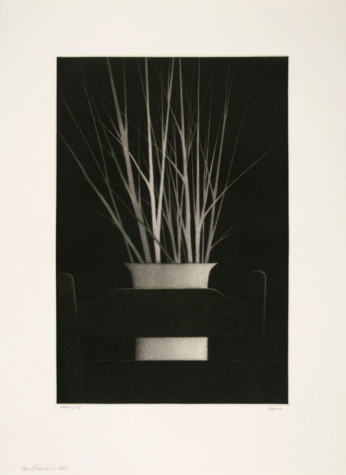 Vase with Branches and Chair (2013)