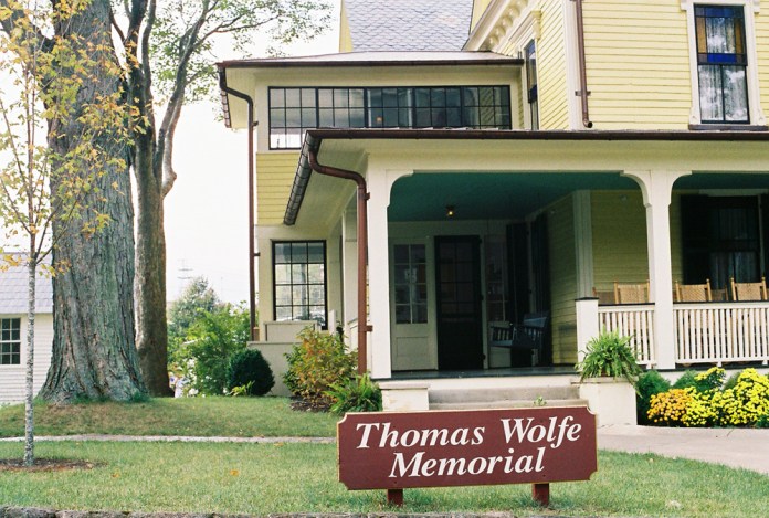 Thomas Wolfe's mother's boardinghouse in Asheville, NC. It's now called the Thomas Wolfe Memorial (Photo by Francis DiClemente)